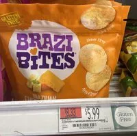 Socker och näringsämnen i Brazi bites llc