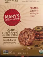 Mängden socker i Basil & Garlic Super Seed Crackers