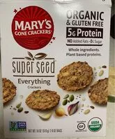 Mängden socker i Everything Super Seed Crackers