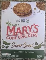 Mängden socker i Jalapeno Super Seed Crackers