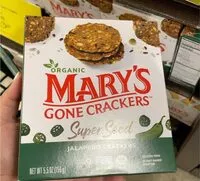 Mängden socker i Jalapeño crackers