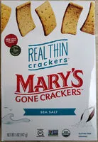 Mängden socker i Sea Salt Real Thin Crackers