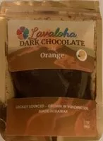 Mängden socker i Dark chocolate with orange