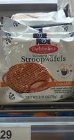 Mängden socker i Stroopwafels, caramel