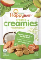 Mängden socker i Organic creamies apple