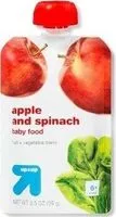 Mängden socker i Apple and spinach baby food