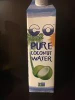 Mängden socker i Pure coconut water