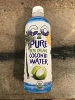 Mängden socker i 100% organic coconut water