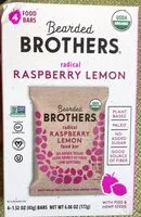 Mängden socker i radical raspberry lemon bar