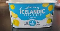 Mängden socker i Icelandic Provisions - Lemon