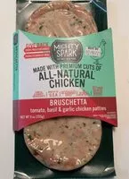 Mängden socker i Bruschetta tomato, basil & garlic chicken patties