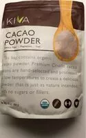 Mängden socker i Cacao powder