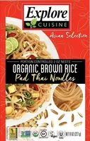 Mängden socker i Asian selection organic brown rice pad thai noodles