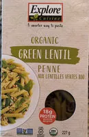 Mängden socker i Organic Green Lentil Penne