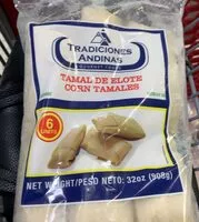 Mängden socker i Tamal de elote