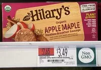 Mängden socker i Organic apple maple meatless breakfast sausage