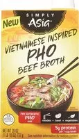 Mängden socker i Broth vietnamese pho beef