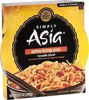 Mängden socker i Spicy kung pao noodle bowl