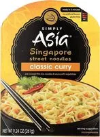 Mängden socker i Classic curry singapore street noodles