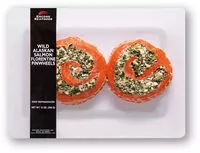 Mängden socker i Wild Alaskan Salmon Pinwheels Florentine