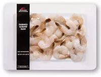 Mängden socker i Raw Shrimp