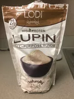 Mängden socker i Lupine all purpose flour
