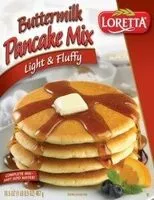 Mängden socker i Light & fluffy buttermilk waffle mix