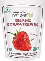 Mängden socker i Gem pack organic strawberries