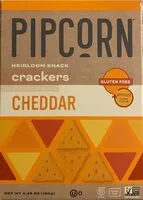 Mängden socker i Cheddar Heirloom Corn Snack Crackers