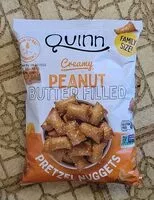 Mängden socker i Creamy peanut butter filled pretzel nuggets