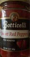 Mängden socker i Botticelli, fire roasted sweet red peppers