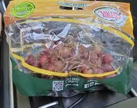 Mängden socker i Organic Grapes