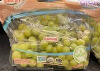 Mängden socker i Organic green grapes