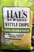 Mängden socker i Hal’s NY Kettle Chips Sour Cream & Onions