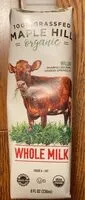 Mängden socker i Whole milk