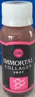 Mängden socker i Immortal collagen shot