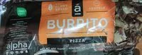 Mängden socker i Burrito, pizza