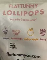 Mängden socker i Lollipops