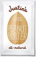 Mängden socker i Justins classic peanut butter squeeze packs ly