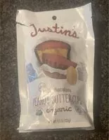 Mängden socker i Justins milk chocolate peanut butter cups