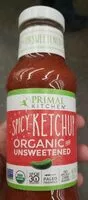 Mängden socker i Spicy ketchup organic and unsweetened