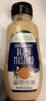 Mängden socker i Organic dijon mustard