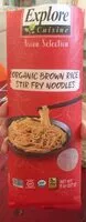 Mängden socker i Organic Brown Rice Stir Fry Noodles