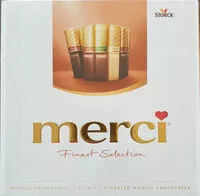 Mängden socker i Merci