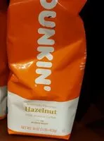 Mängden socker i Dunkin' Artificially flavored Hazelnut