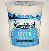 Mängden socker i Whole Milk Plain Skyr