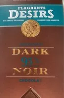 Mängden socker i Chocolat noir 95%