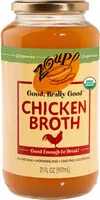 Mängden socker i Organic chicken broth