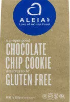 Mängden socker i Aleias gluten free chocolate chip cookies