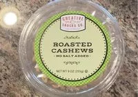 Mängden socker i Roasted Cashews